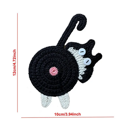Cat Design Coaster